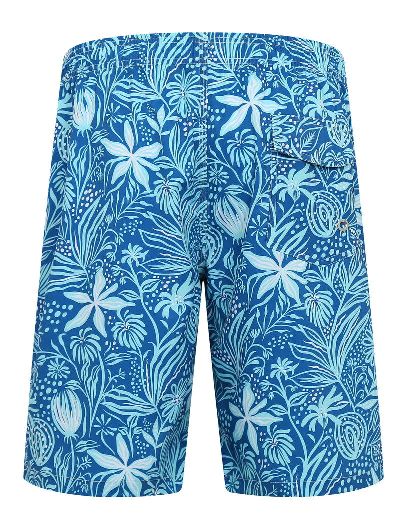 APTRO Men's Quick Dry Swim Trunks 9" Swimsuits Mesh Liner Beach Bathing Suits Swimming Board Shorts