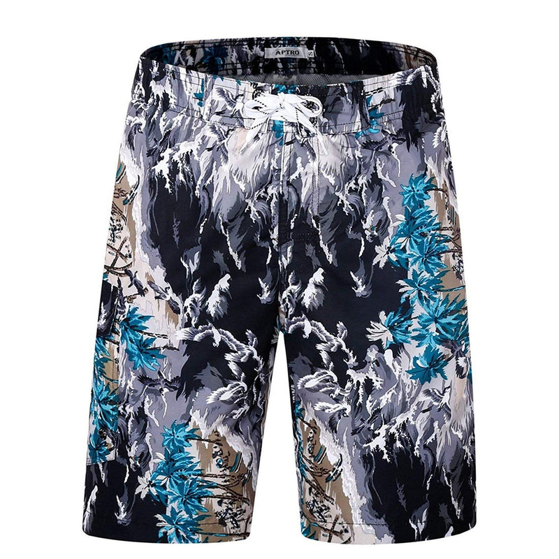 Men's Swim Trunks Quick Dry Bathing Suits Beach Holiday Party Shorts - Aptro