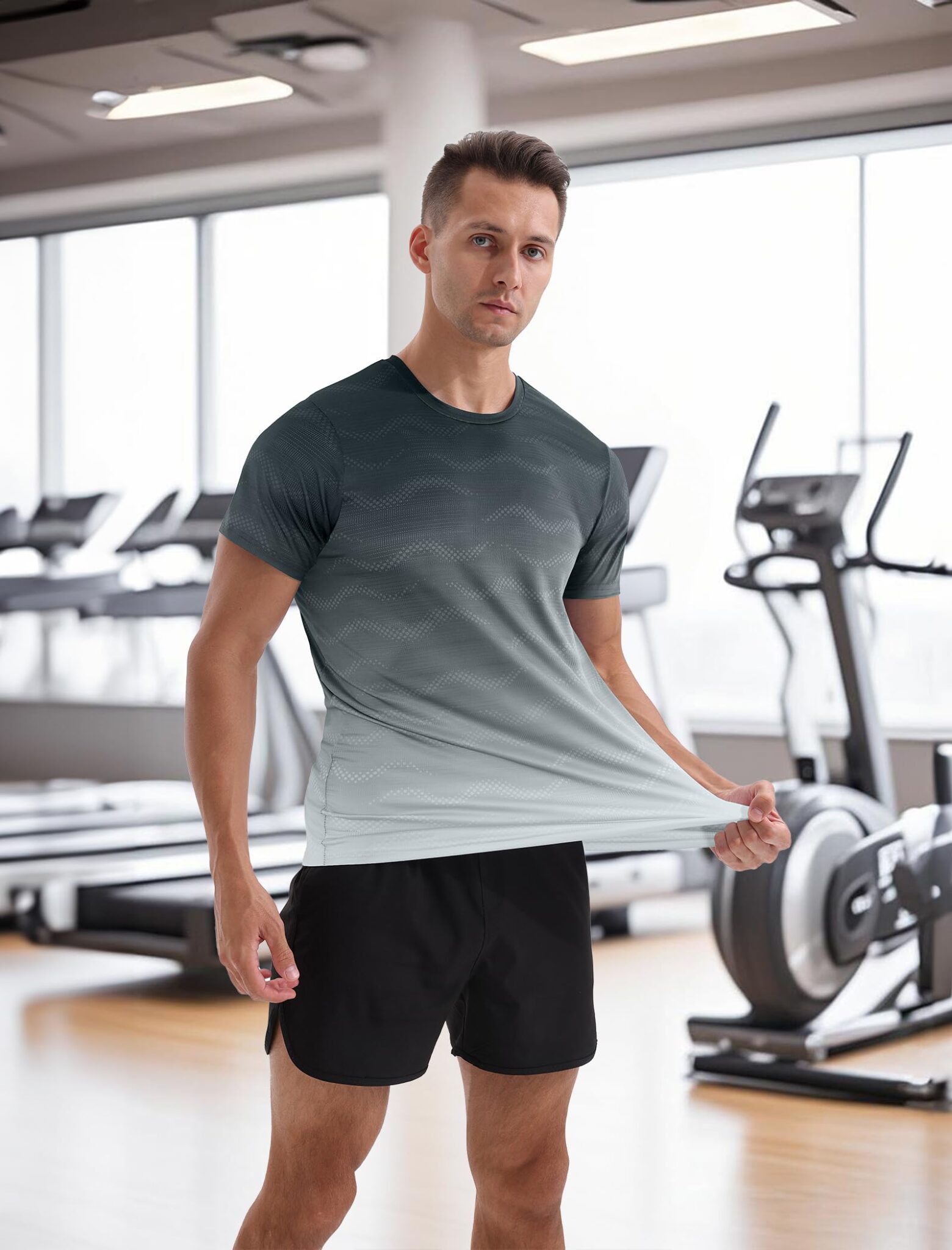 Men's Athletic T-Shirt Performance Gym Shirt