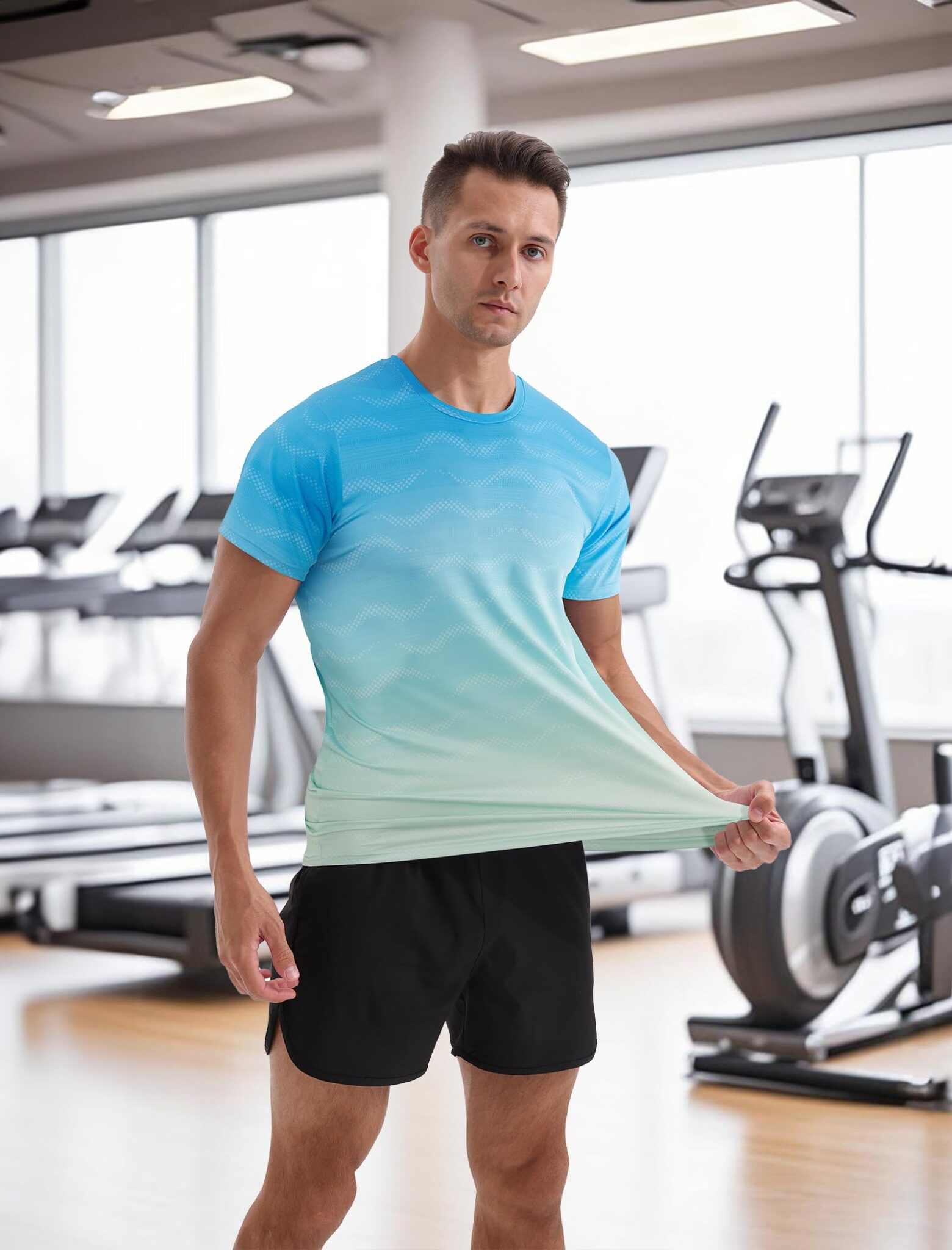 Men's Athletic T-Shirt Performance Gym Shirt