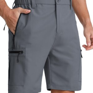 Men's Cargo Shorts 9" Golf Hiking Shorts