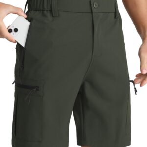 Men's Cargo Shorts 9" Golf Hiking Shorts