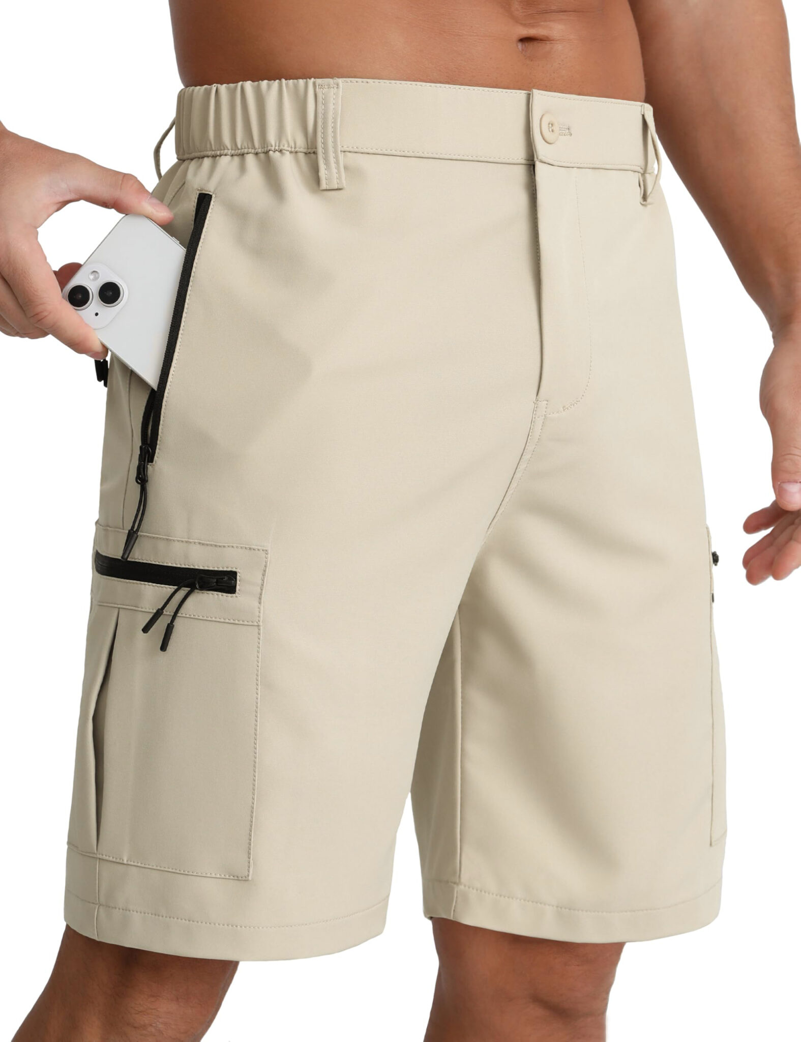 Men's Cargo Shorts 9" Golf Hiking Shorts
