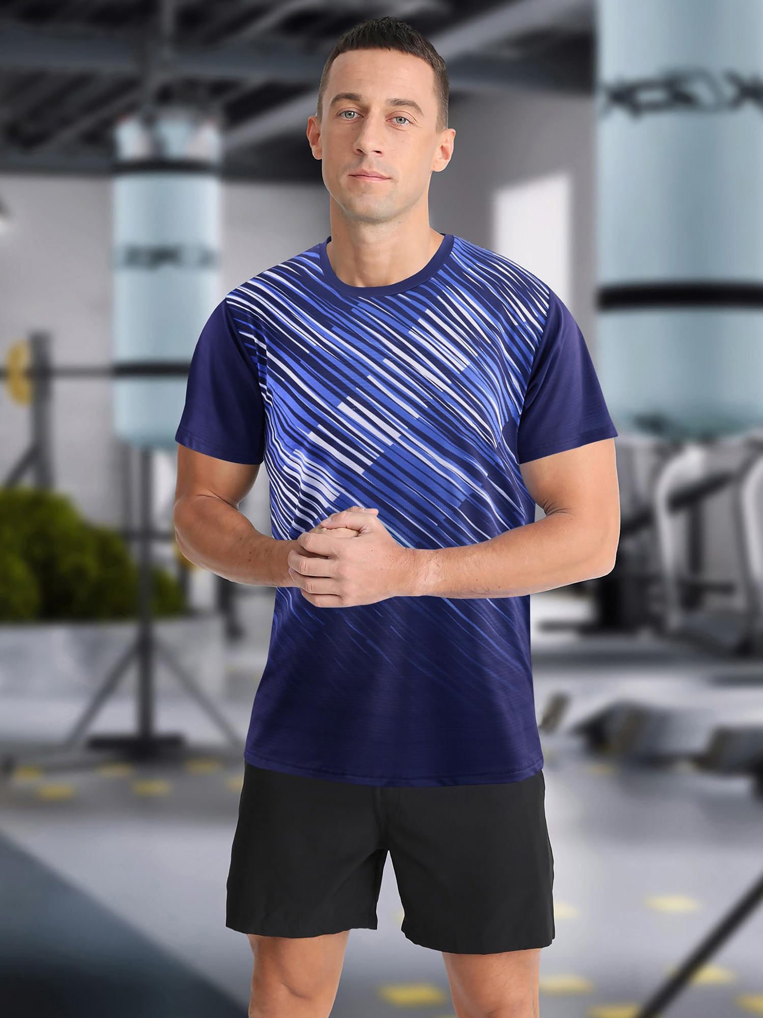 Men's Athletic T-Shirt Performance Gym Shirt