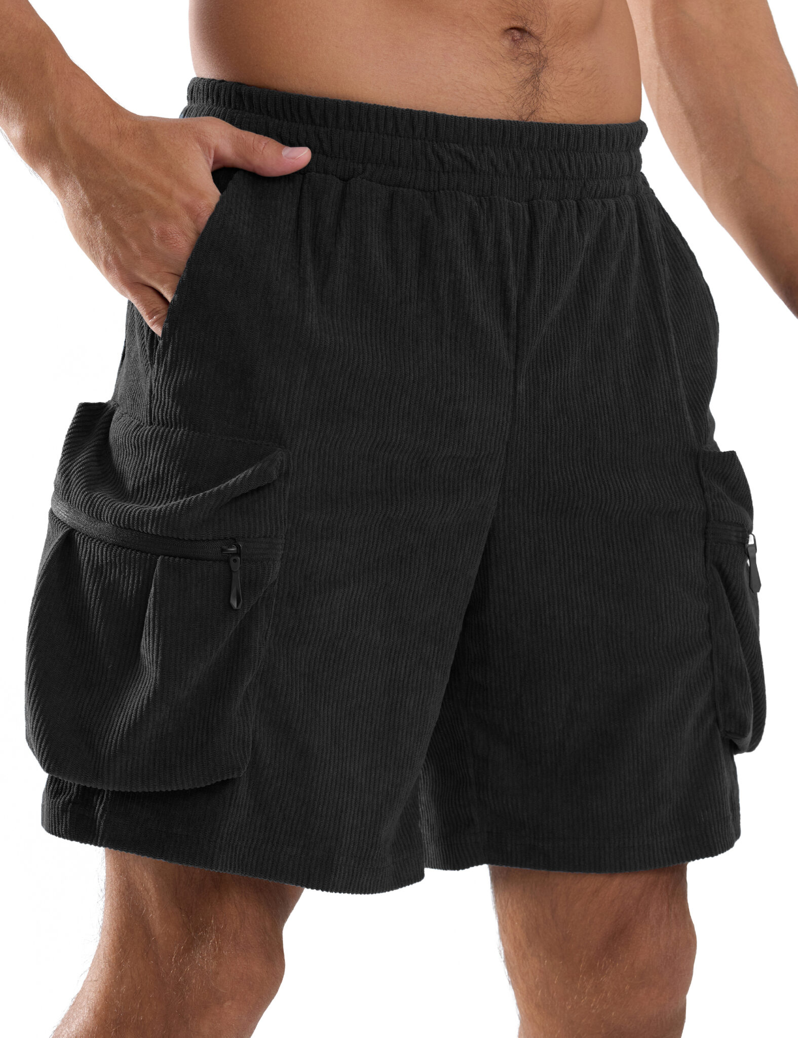 Men's Corduroy Cargo Shorts