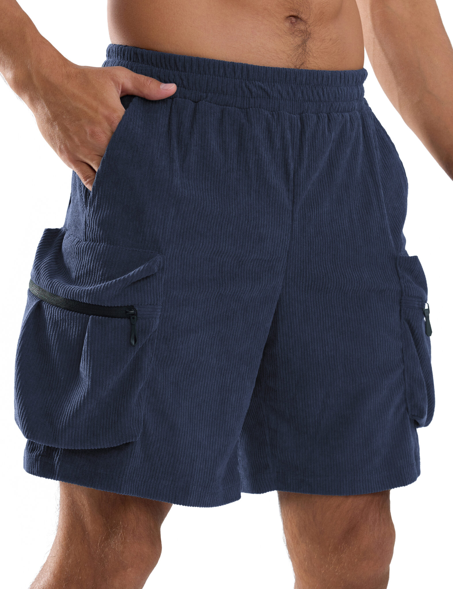 Men's Corduroy Cargo Shorts