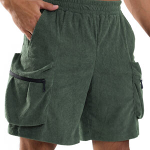 Men's Corduroy Cargo Shorts
