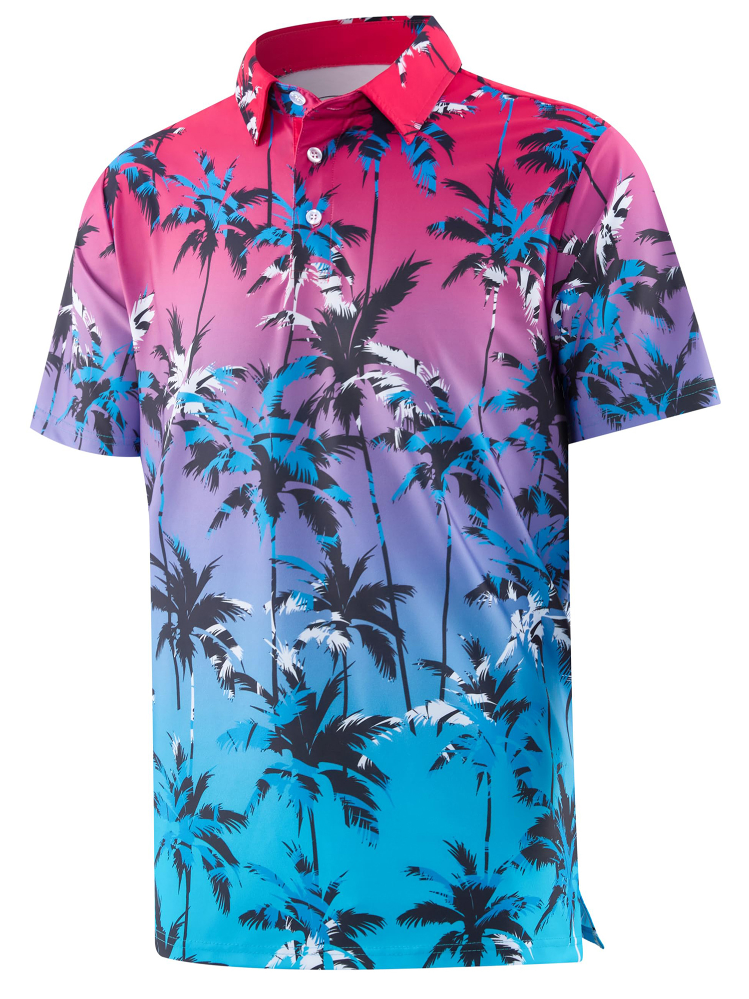 Mens Golf Shirt Short Sleeve Polo Shirt