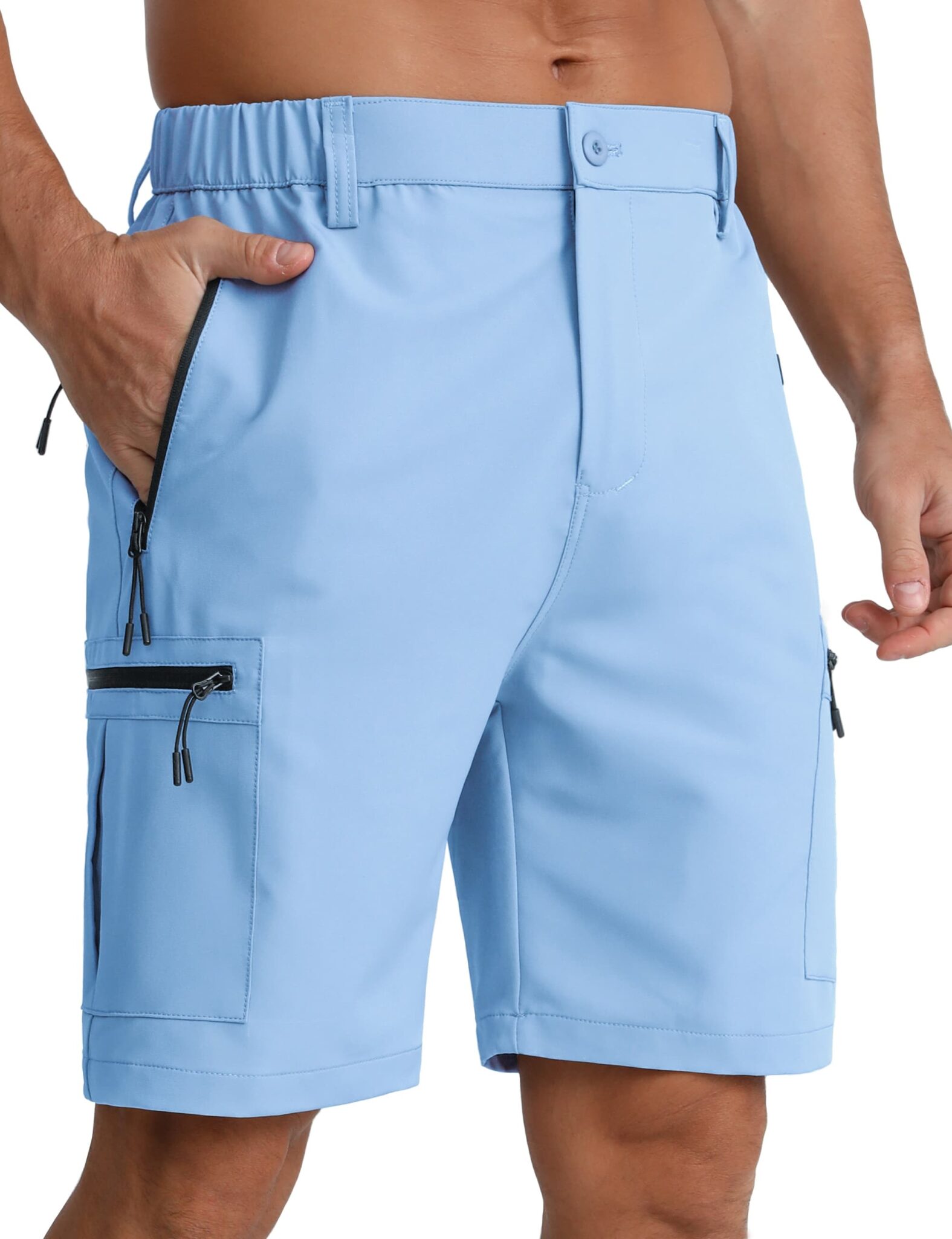 Men's Cargo Shorts 9" Golf Hiking Shorts