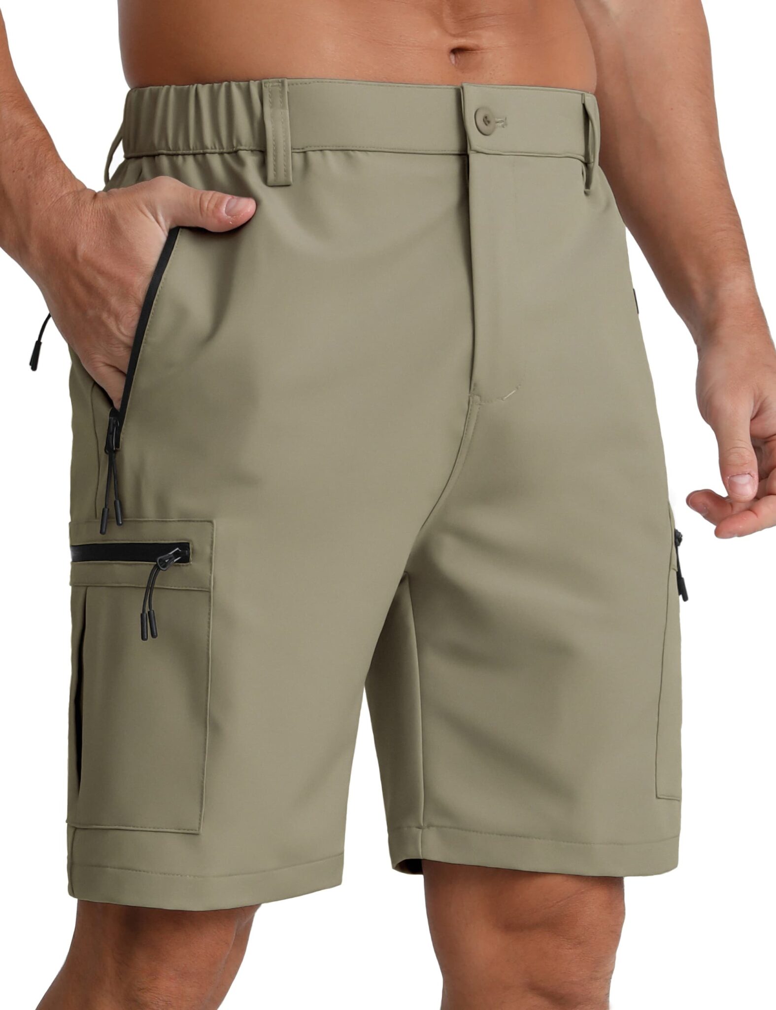 Men's Cargo Shorts 9" Golf Hiking Shorts