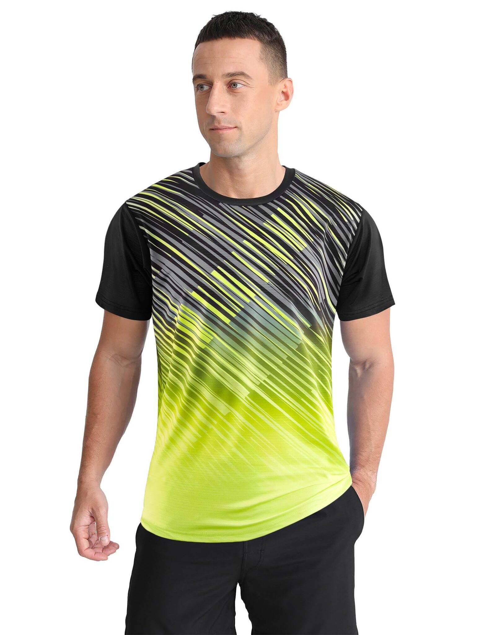 Men's Athletic T-Shirt Performance Gym Shirt