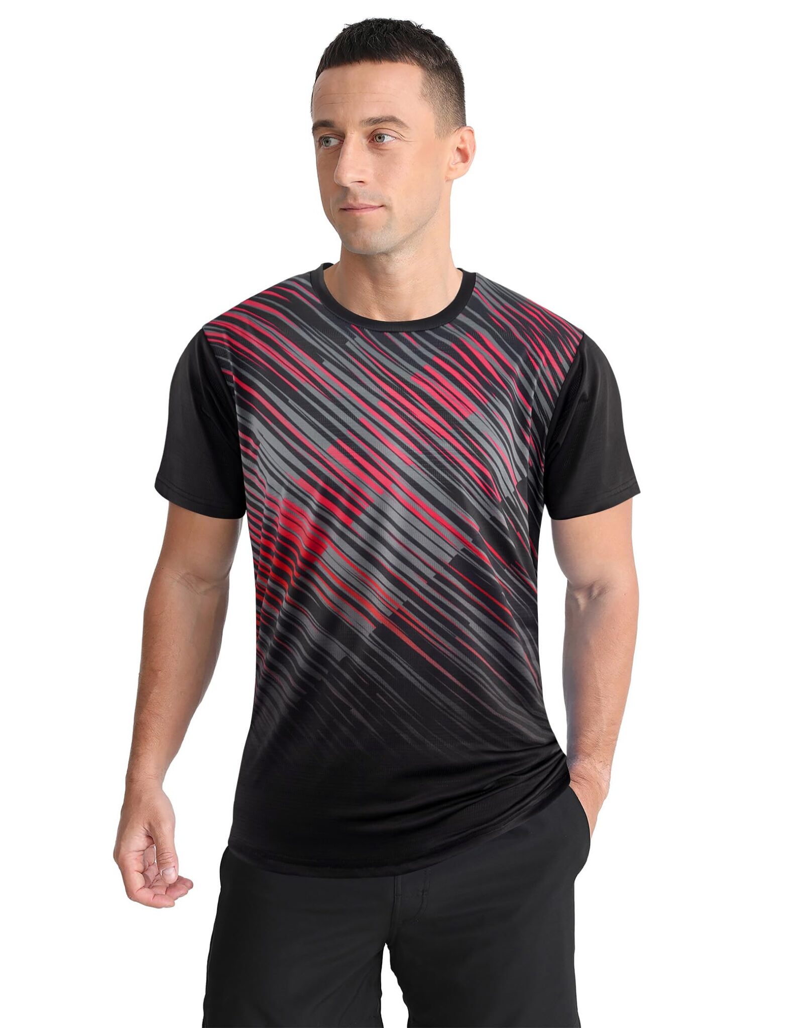 Men's Athletic T-Shirt Performance Gym Shirt