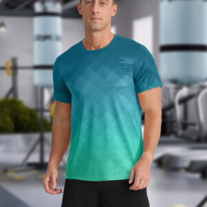 Men's Athletic T-Shirt Performance Gym Shirt