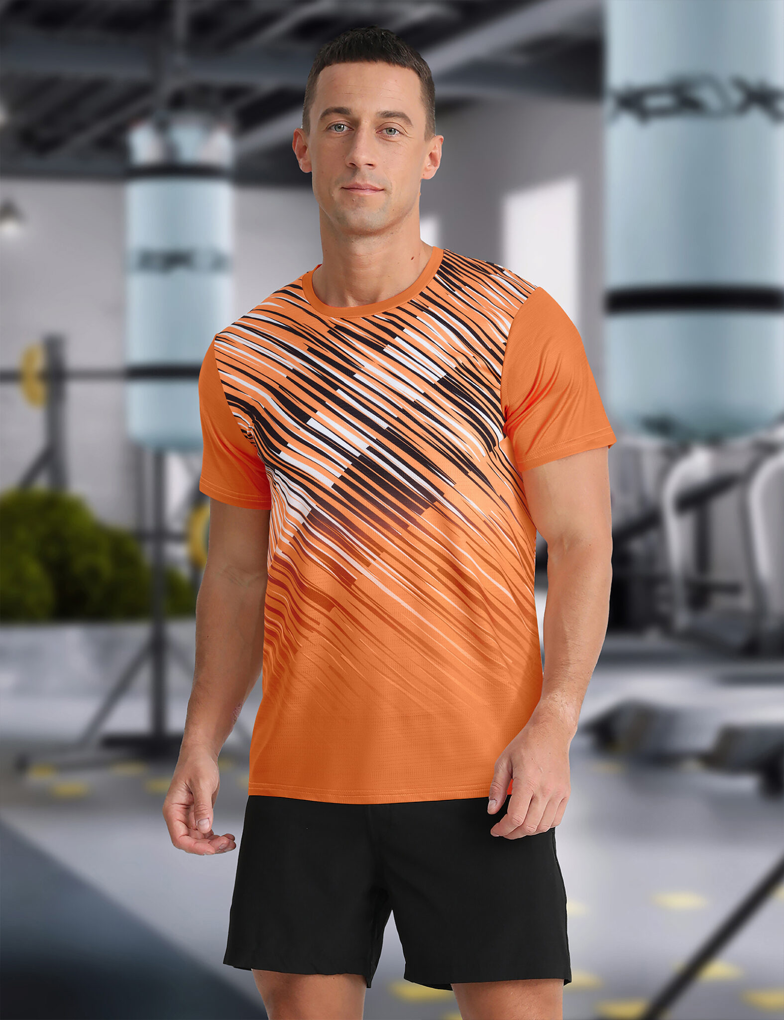 Men's Athletic T-Shirt Performance Gym Shirt