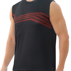 Men's Workout Sleeveless Running Shirt – Moisture Wicking & UPF 50+