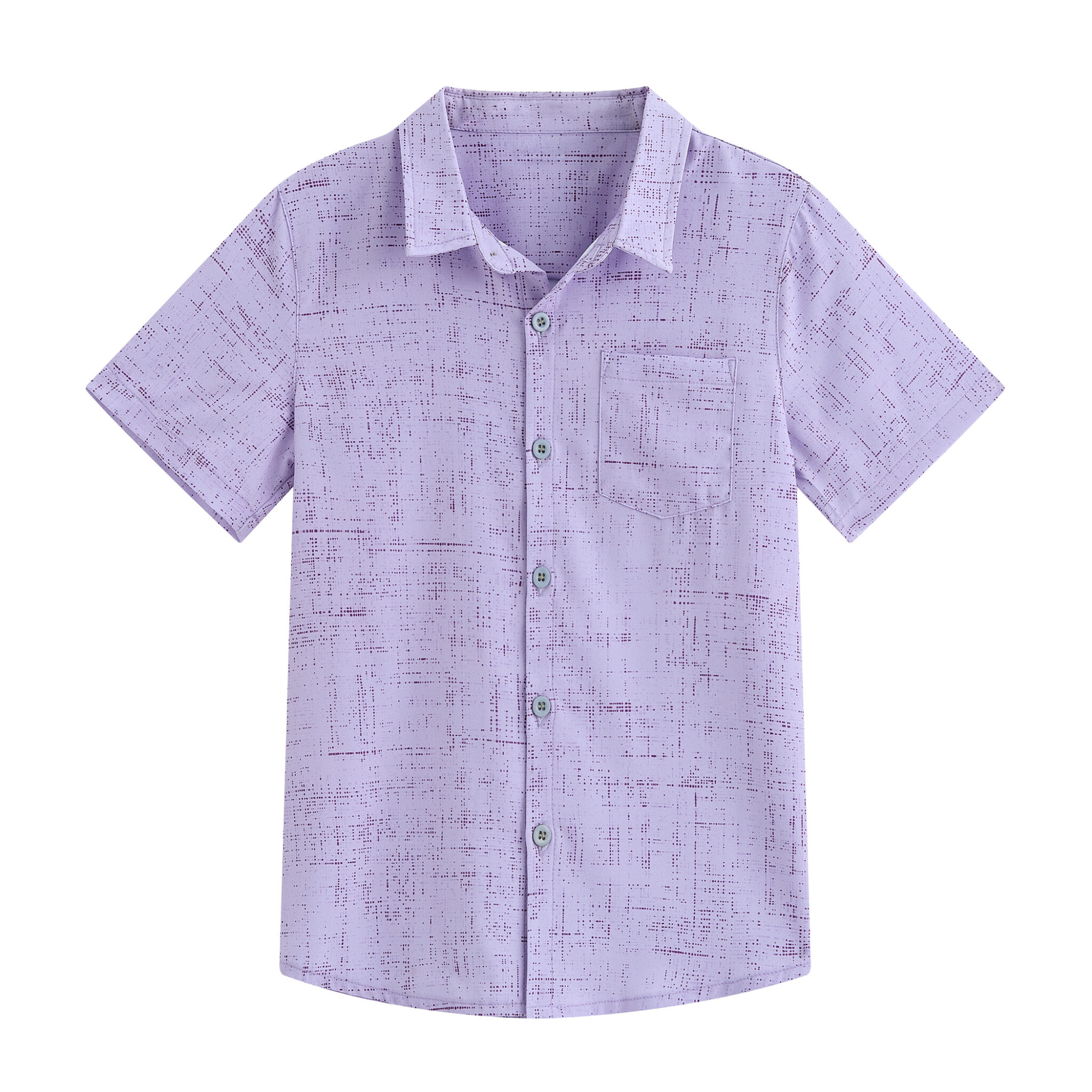 Boy's Quick Dry Casual Button Down Shirt