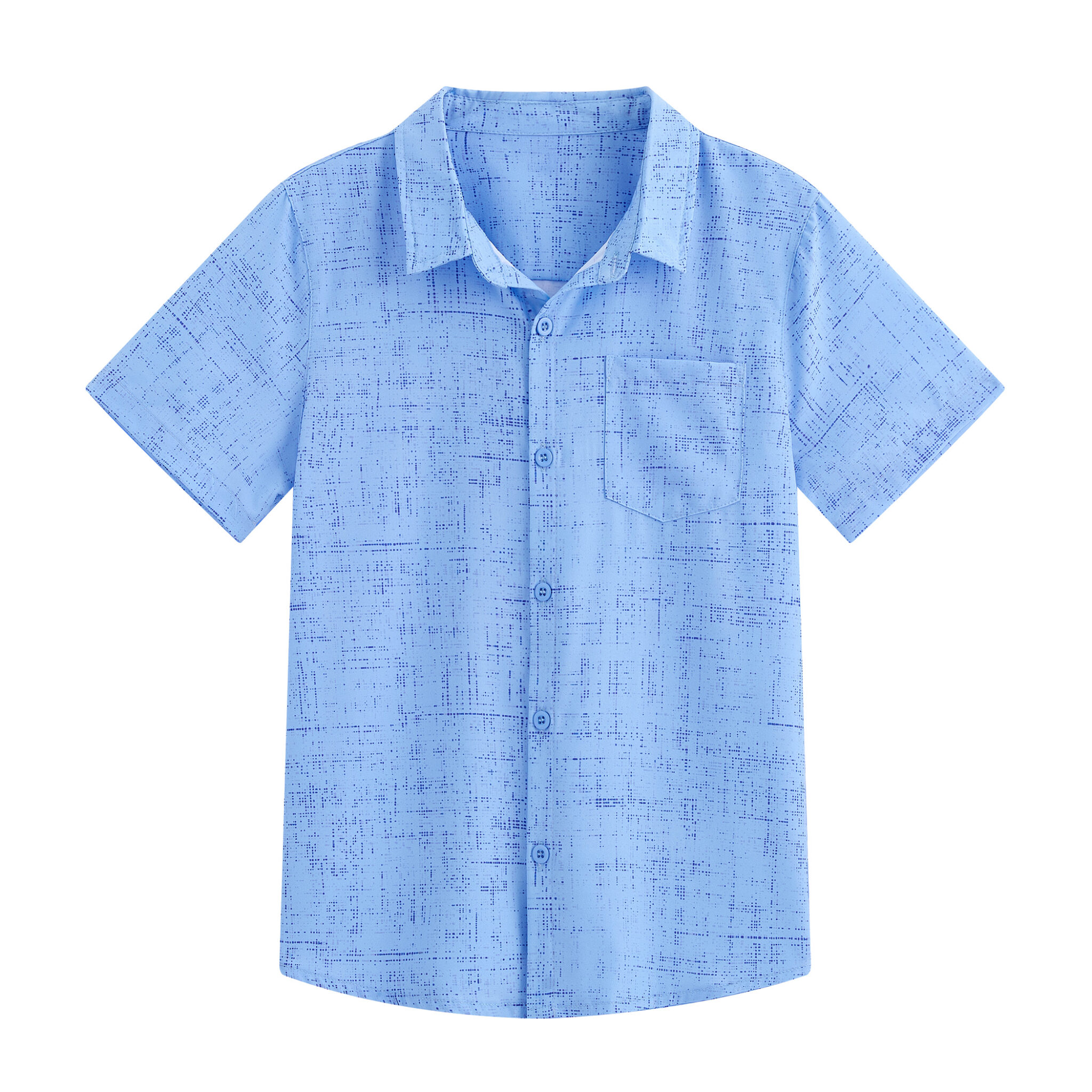 Boy's Quick Dry Casual Button Down Shirt