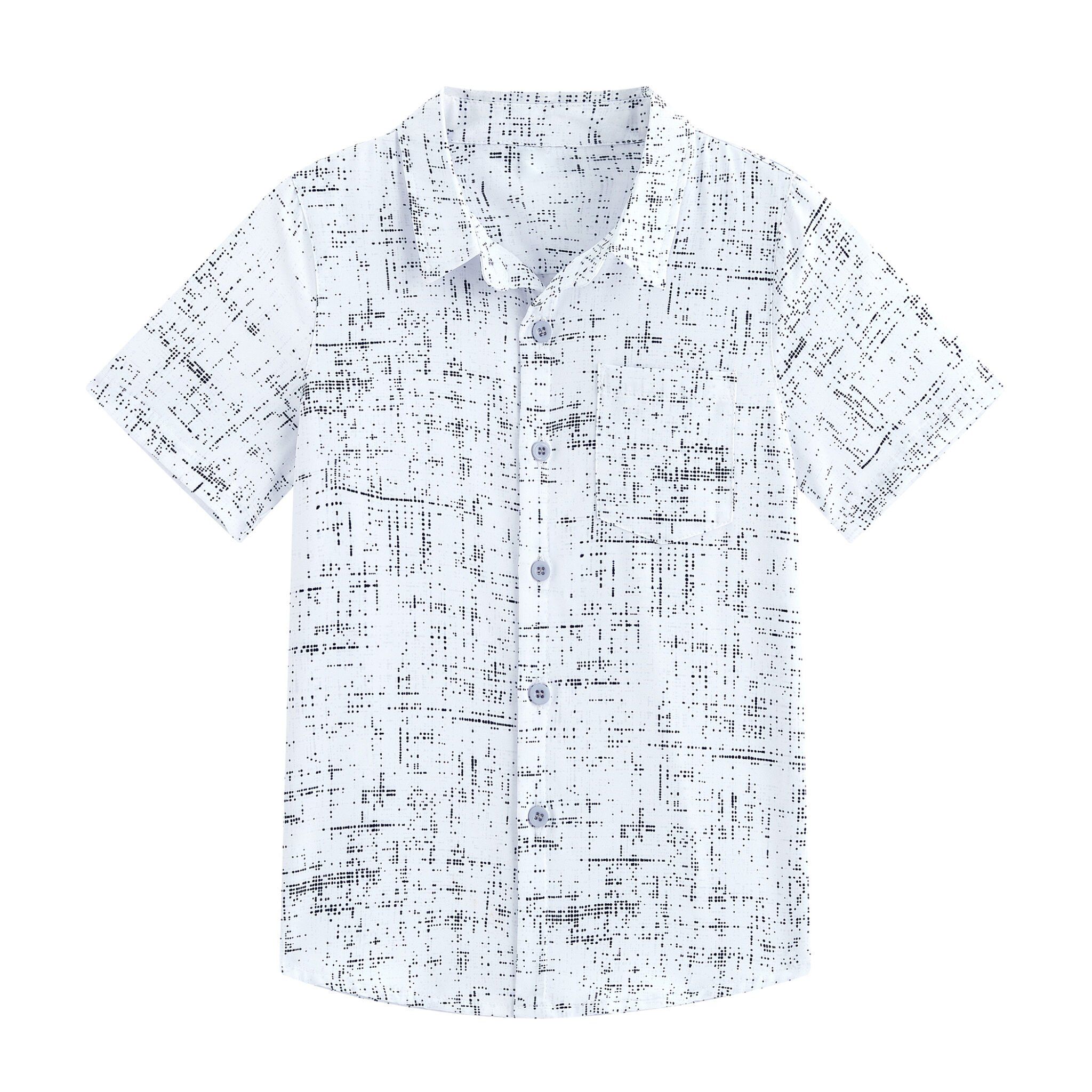 Boy's Quick Dry Casual Button Down Shirt