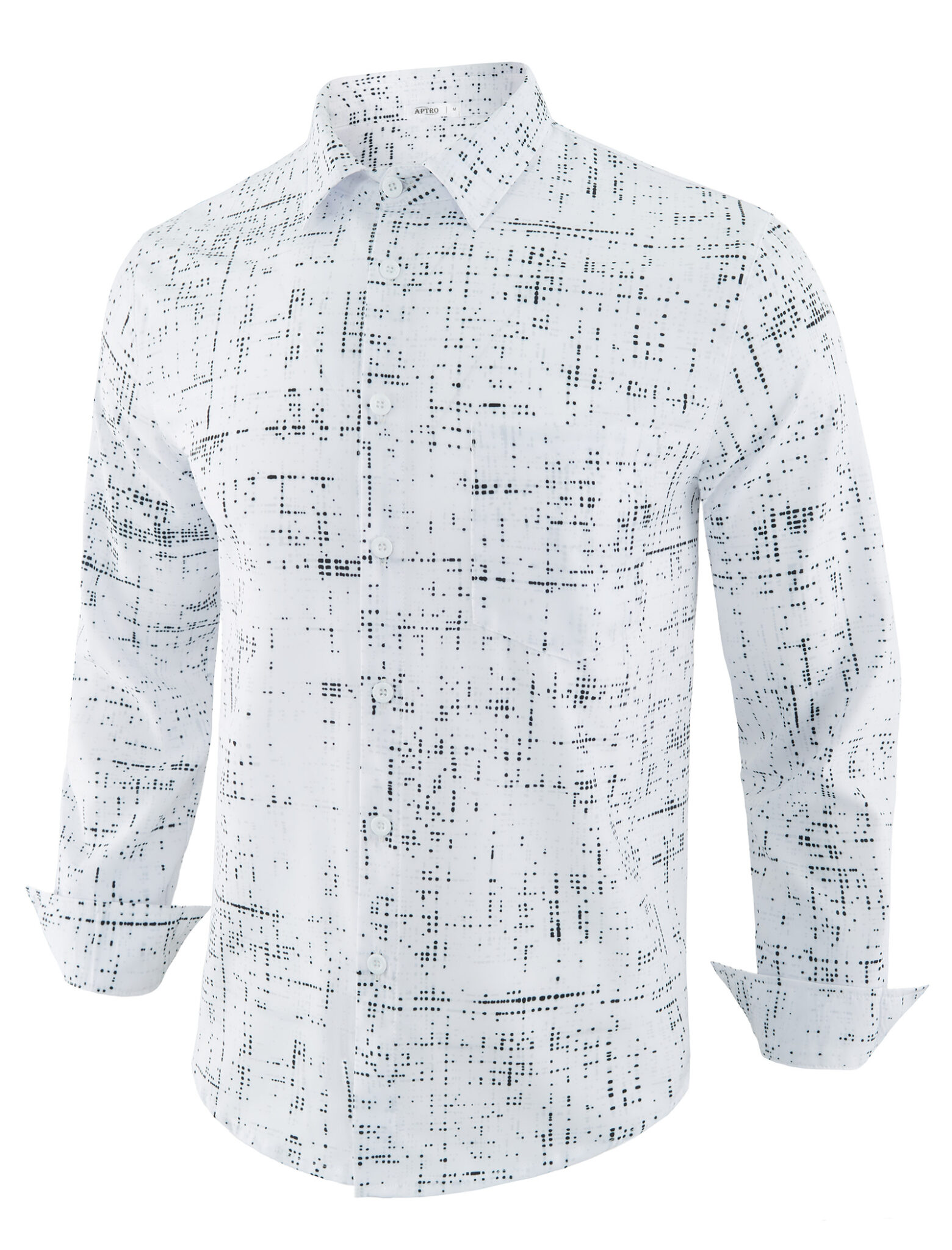 Men's Quick Dry Long Sleeve Button Down Shirt
