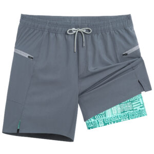 Men's 7" Swim Trunks with Zipper Pockets