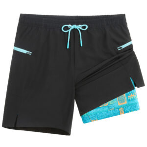 Men's 7" Swim Trunks with Zipper Pockets