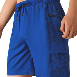 Men's Lightweight Quick Dry Hiking Shorts 4 Pockets Drawstring Waist