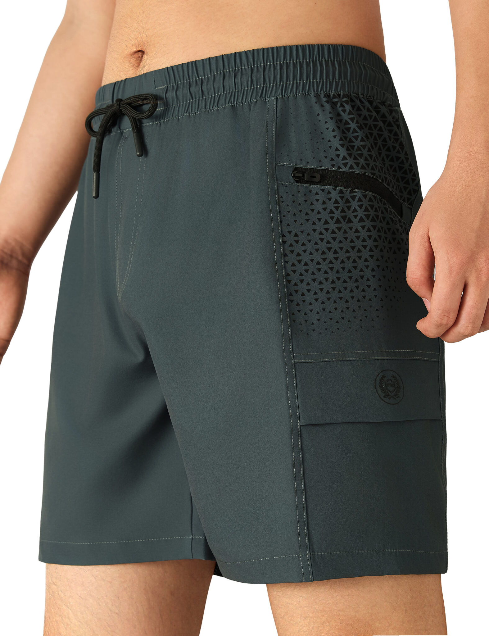 Men's Lightweight Quick Dry Hiking Shorts 4 Pockets Drawstring Waist
