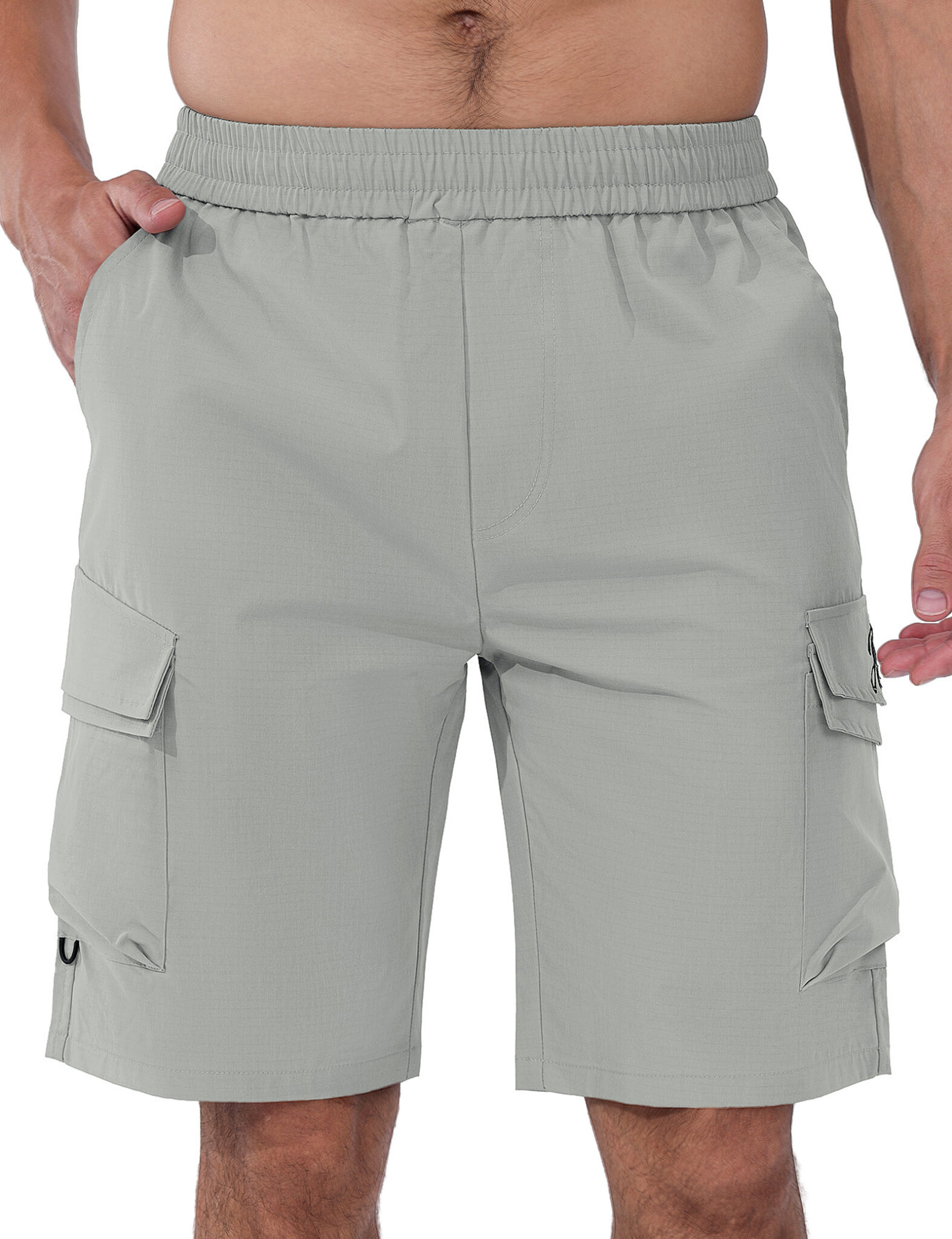 APTRO Men's 9" Quick Dry Cargo Shorts Water Resistant Casual Shorts