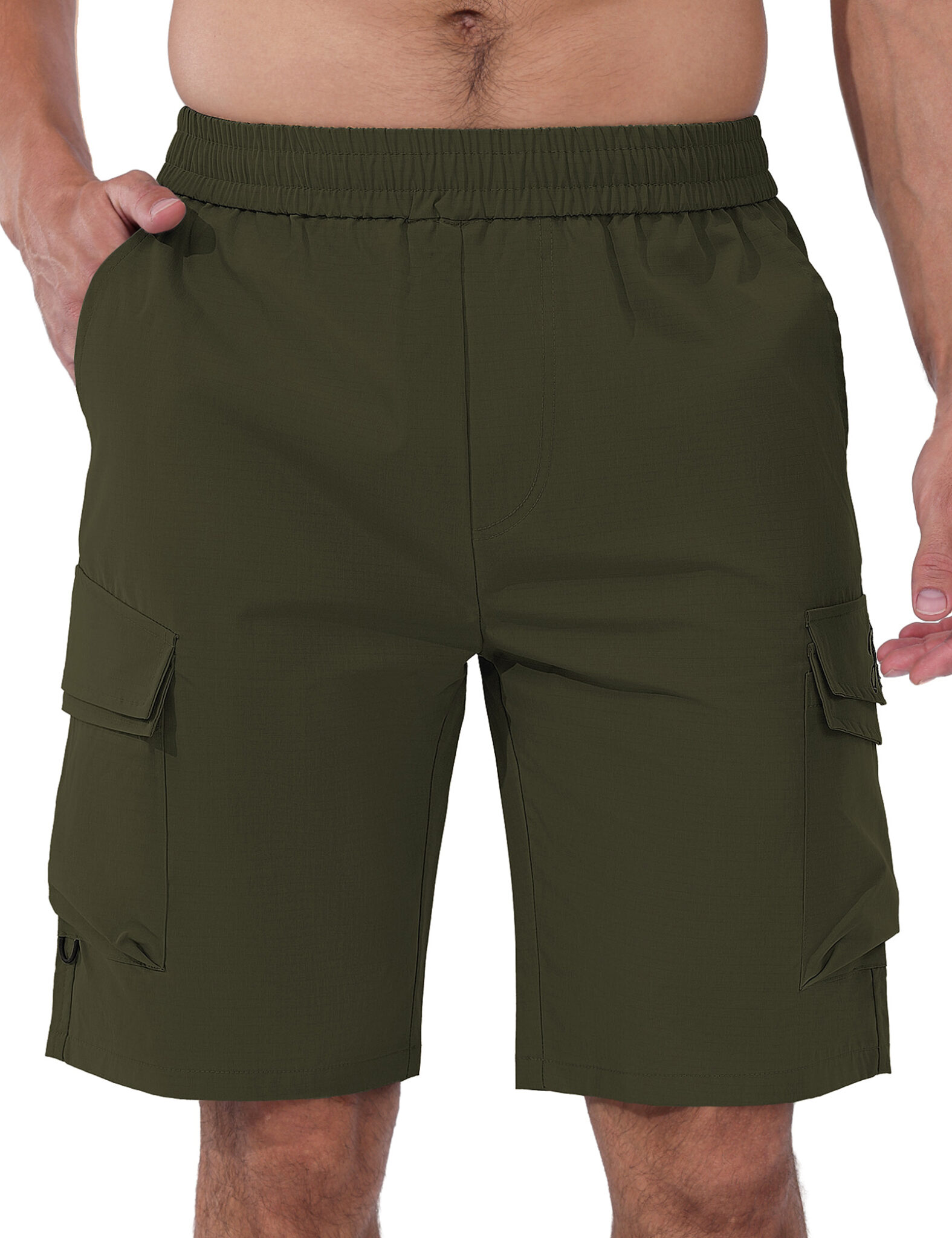 APTRO Men’s 9″ Quick Dry Cargo Shorts Water Resistant Casual Shorts